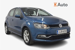 sininen Volkswagen Polo 2015 kuva 1.