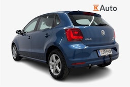 sininen Volkswagen Polo 2015 kuva 2.