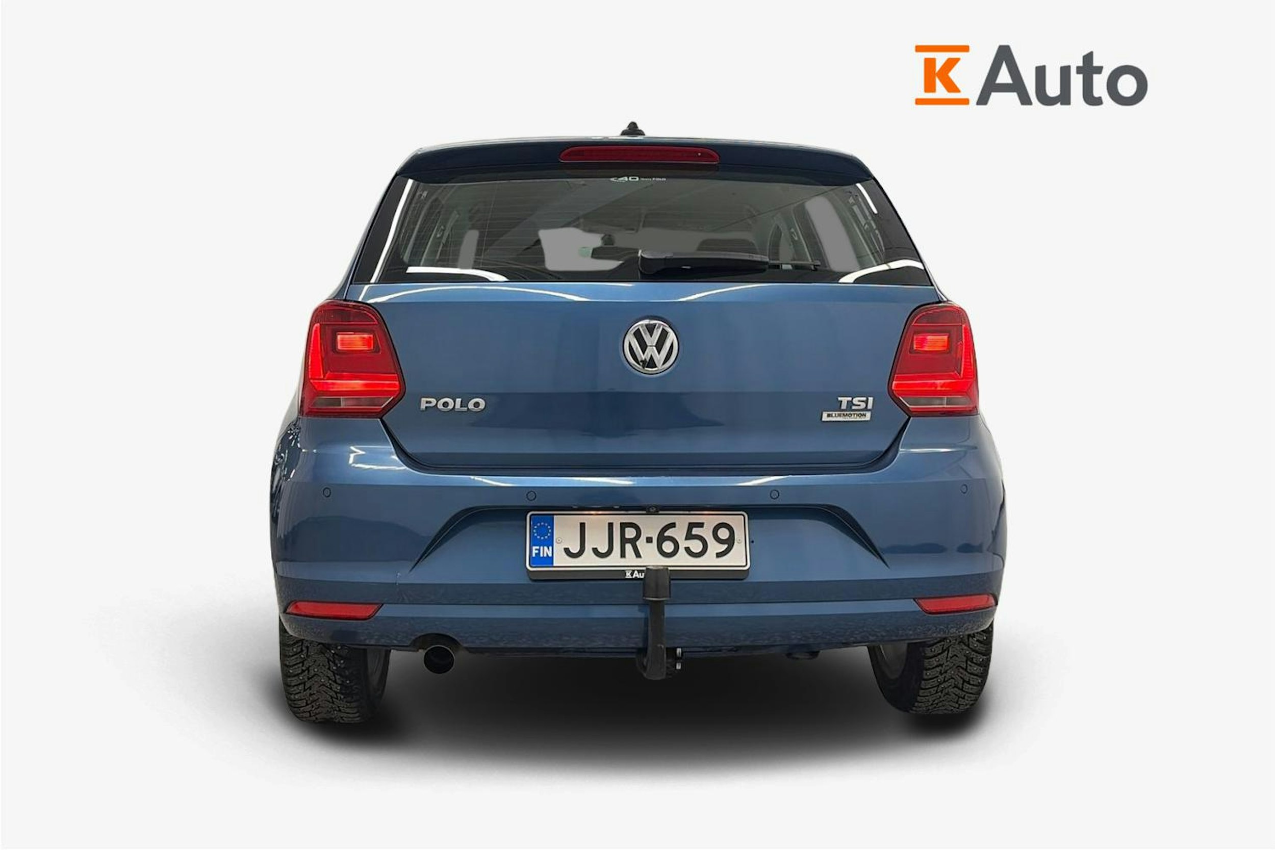 sininen Volkswagen Polo 2015 kuva 3.