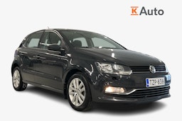 harmaa Volkswagen Polo 2015 kuva 1.