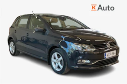 Harmaa Volkswagen POLO 2015 kuva 1.