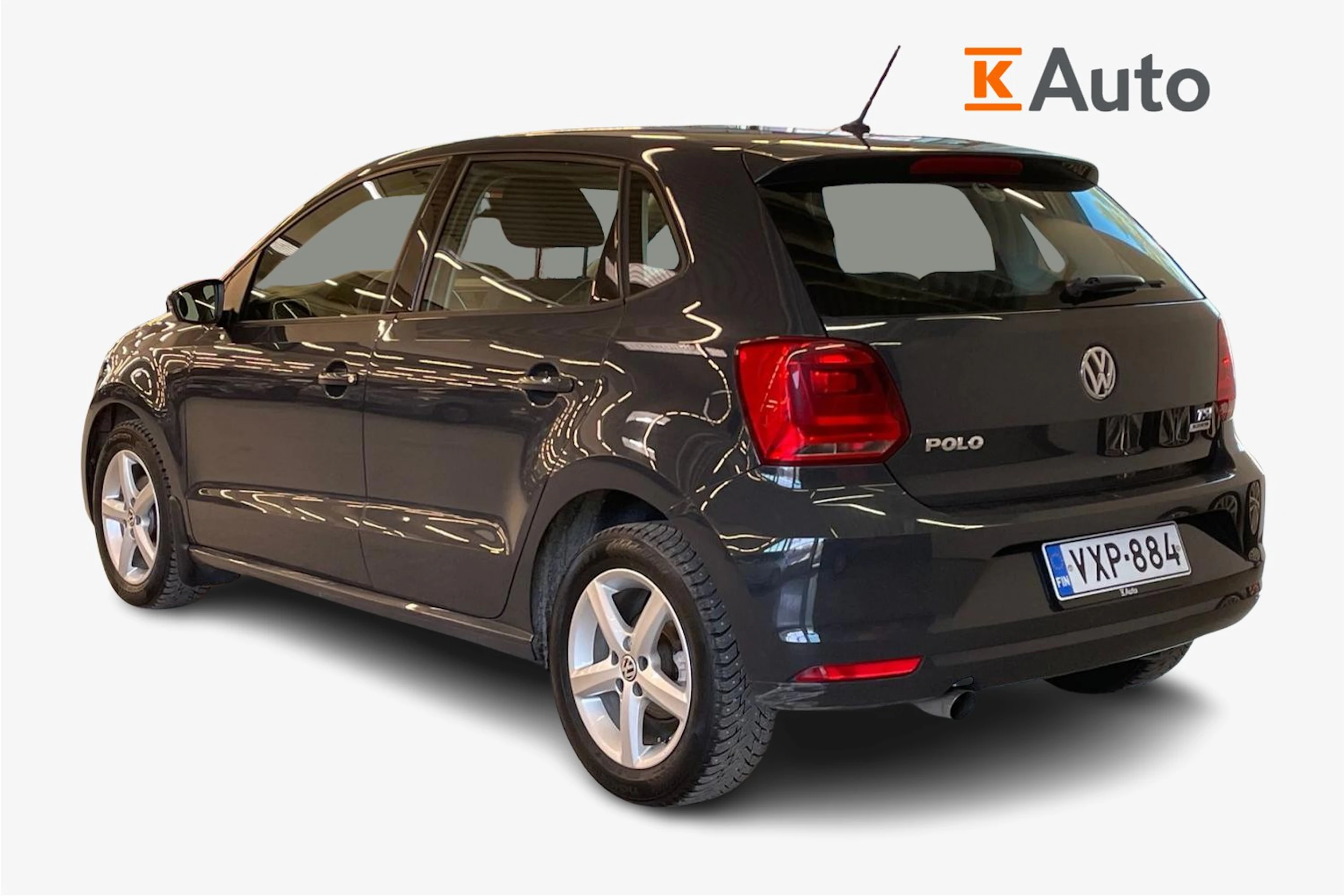 Harmaa Volkswagen POLO 2015 kuva 2.