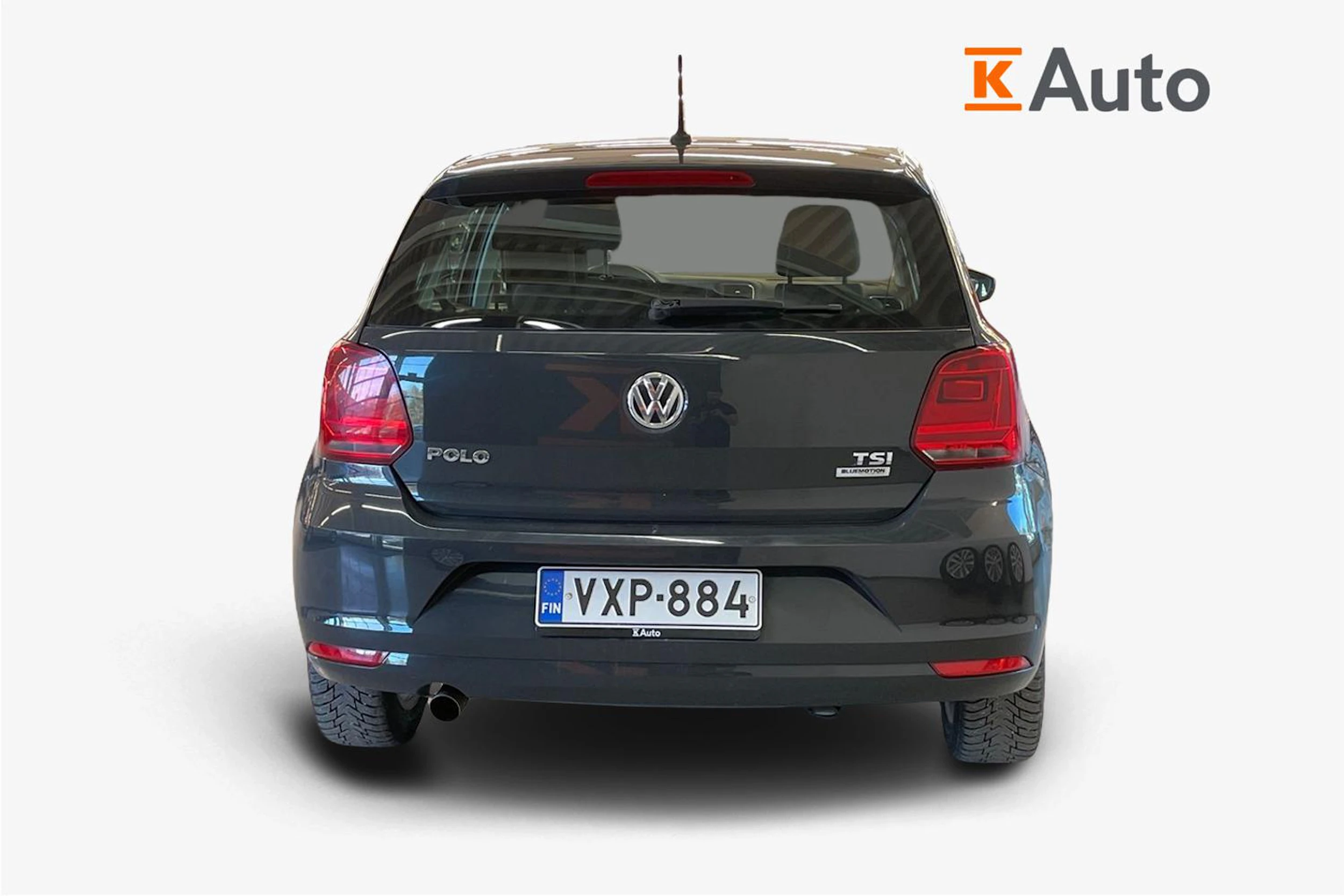 Harmaa Volkswagen POLO 2015 kuva 3.