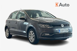 harmaa Volkswagen Polo 2016 kuva 1.