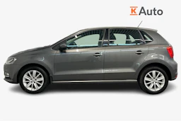 harmaa Volkswagen Polo 2016 kuva 5.