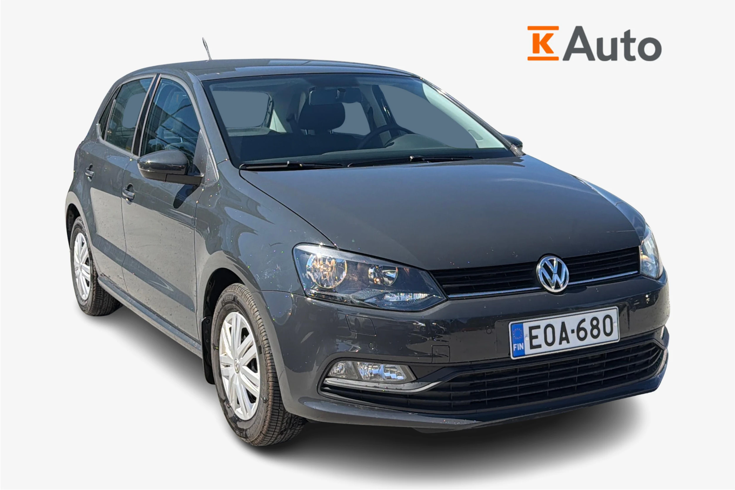 harmaa Volkswagen Polo 2016 kuva 1.