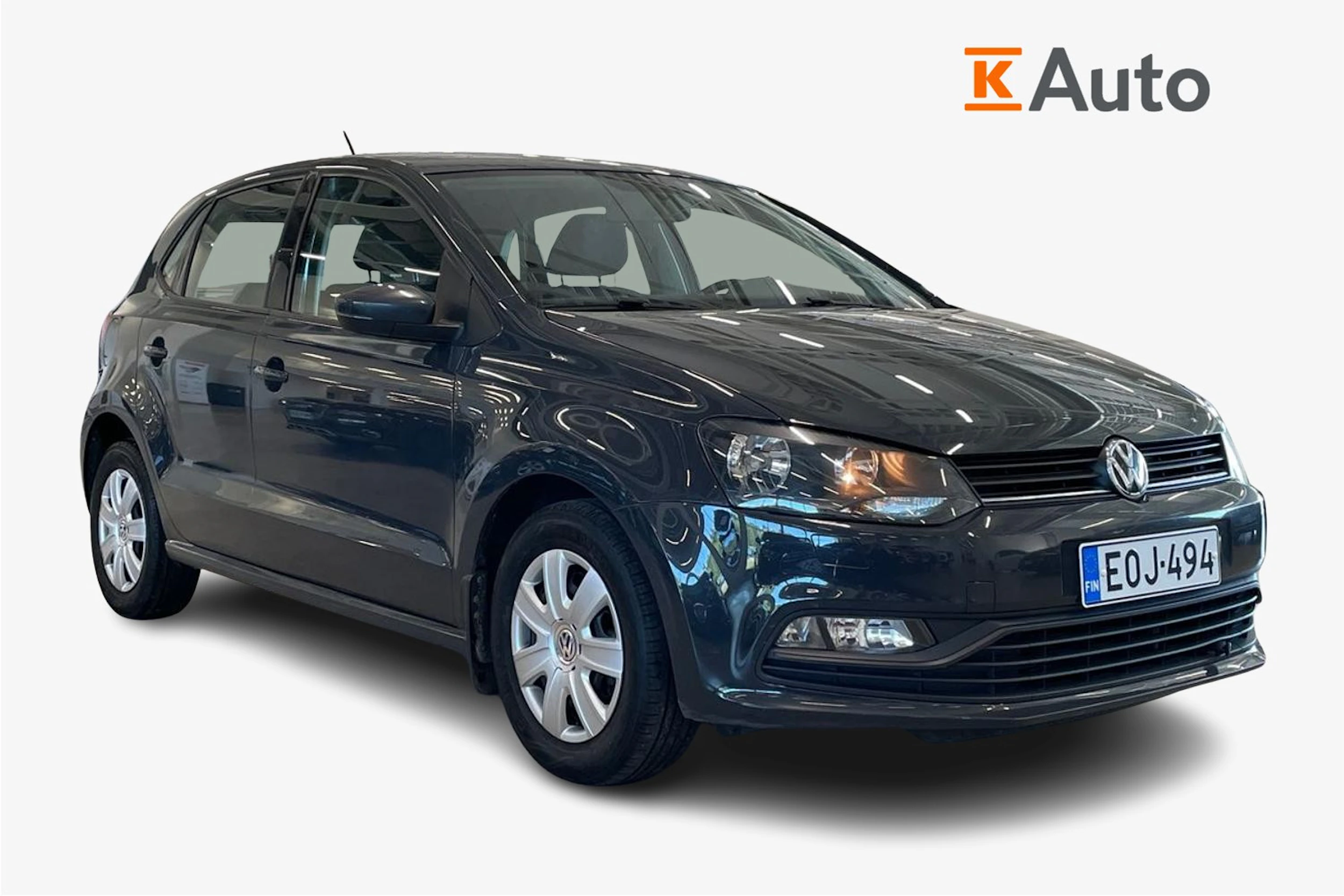 harmaa Volkswagen Polo 2016 kuva 1.