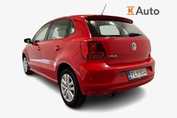 punainen Volkswagen Polo 2016 kuva 2.