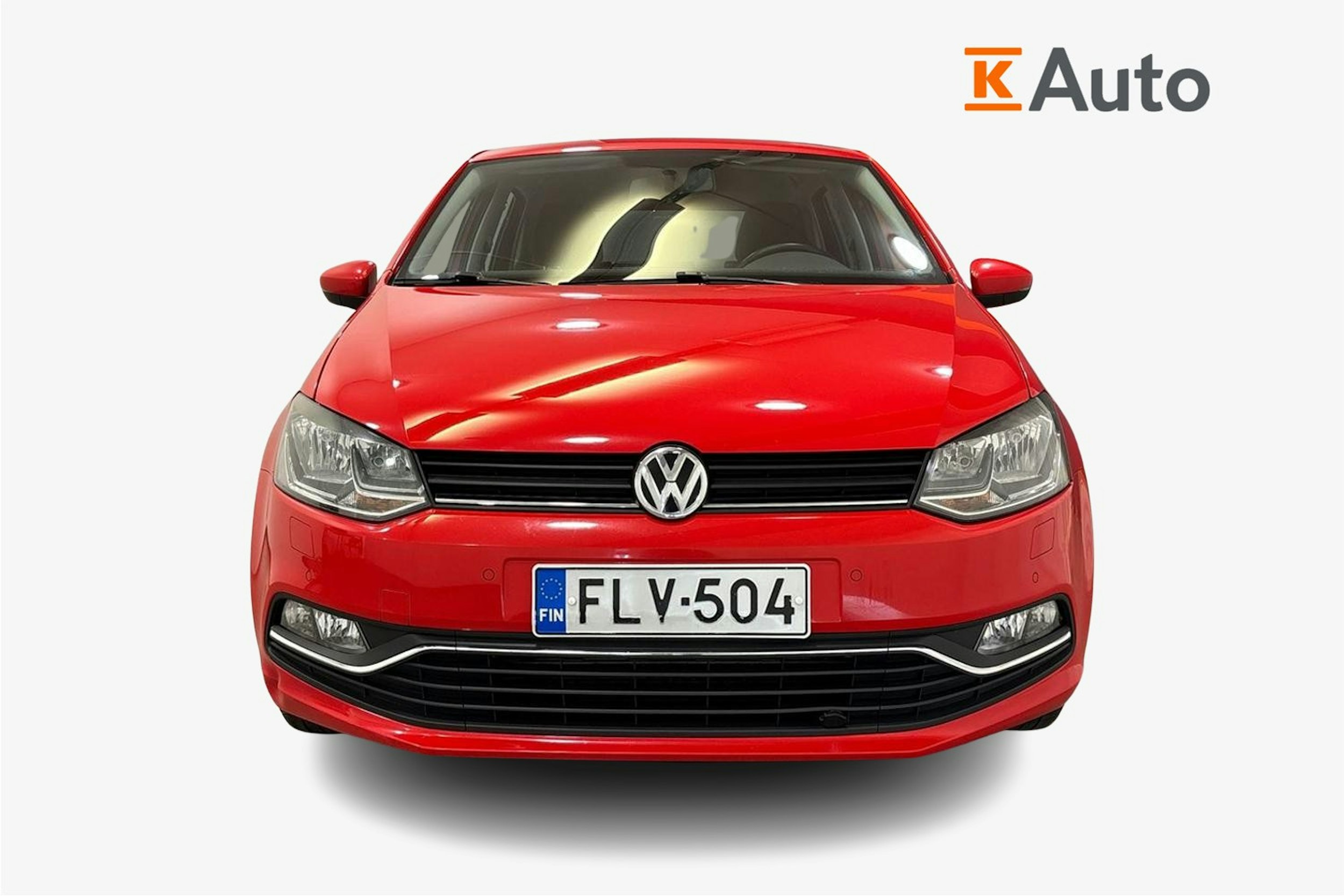 punainen Volkswagen Polo 2016 kuva 5.