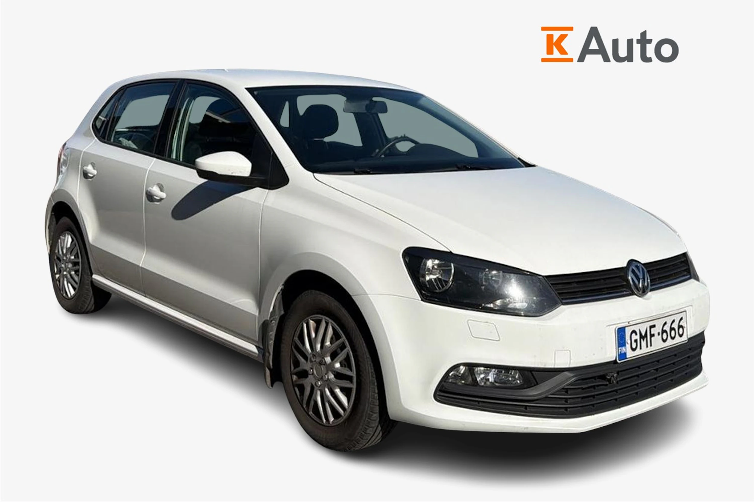 valkoinen Volkswagen Polo 2016 kuva 1.