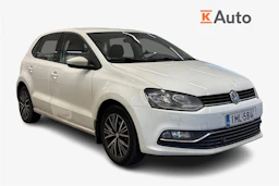 valkoinen Volkswagen Polo 2016 kuva 1.