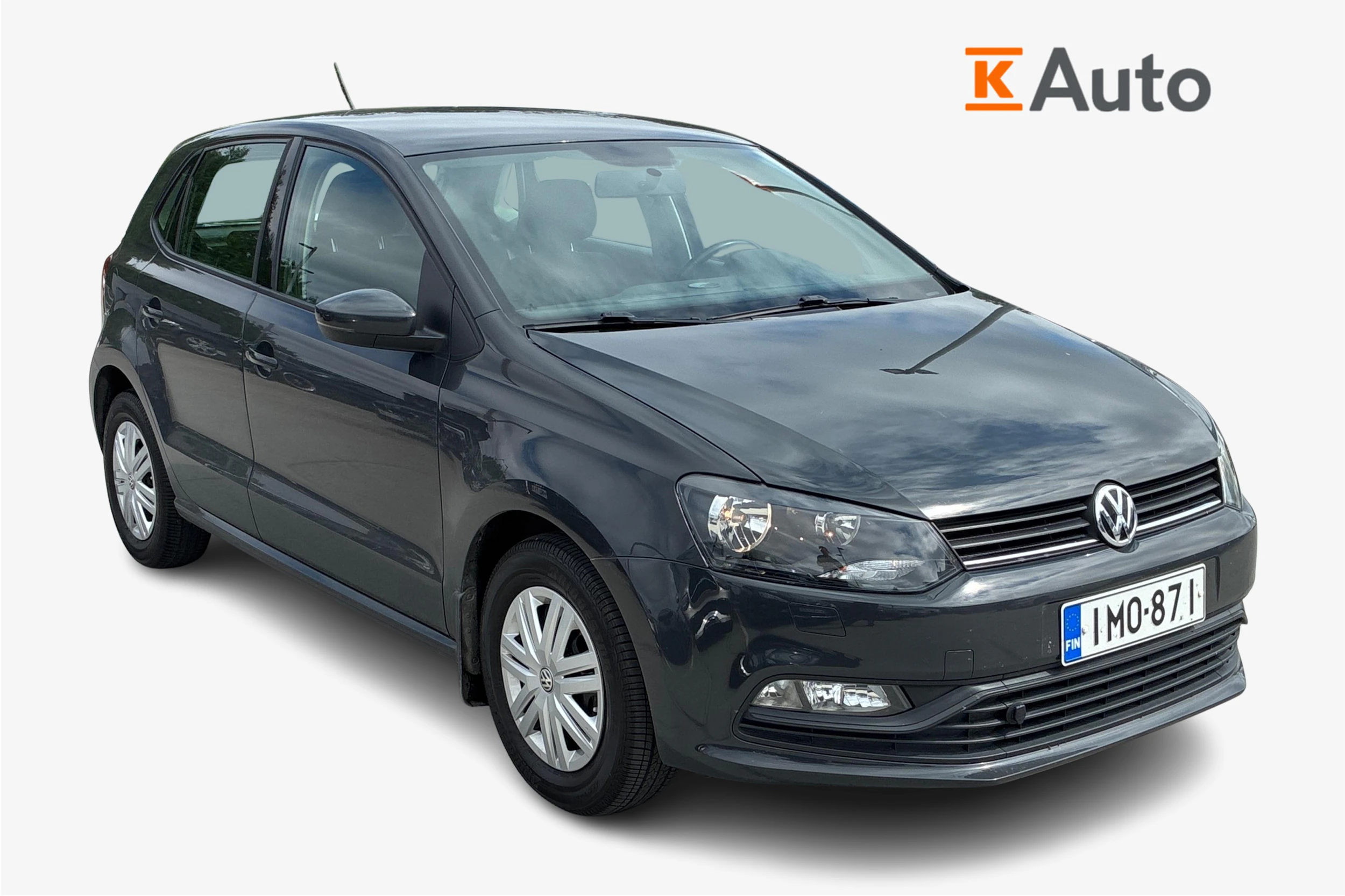 harmaa Volkswagen Polo 2016 kuva 1.