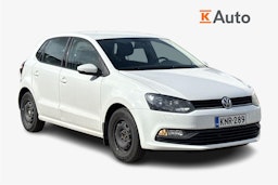 valkoinen Volkswagen Polo 2016 kuva 1.