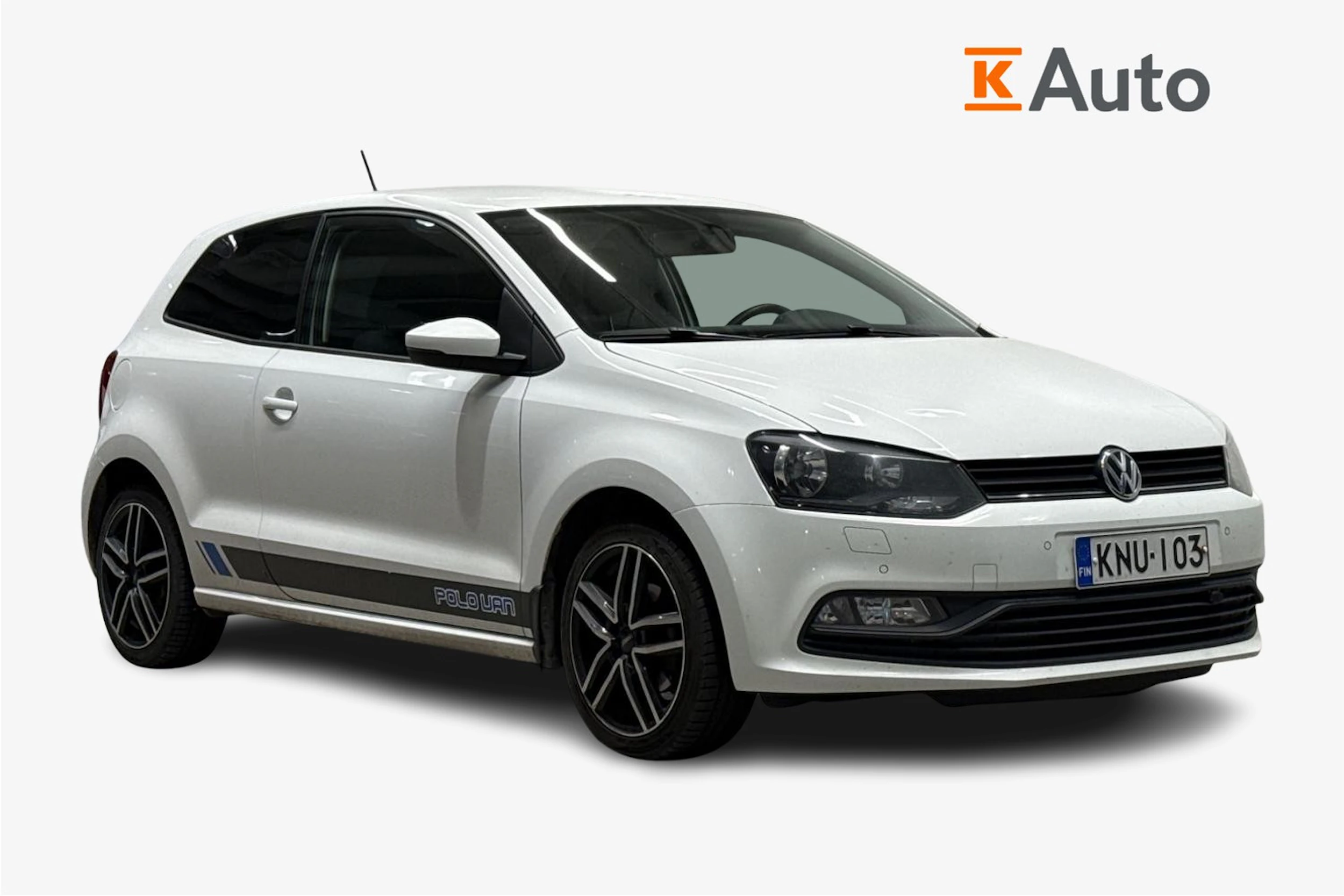 Valkoinen Volkswagen POLO 2016 kuva 1.
