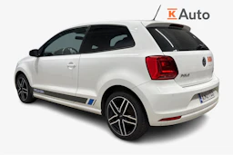 Valkoinen Volkswagen POLO 2016 kuva 2.