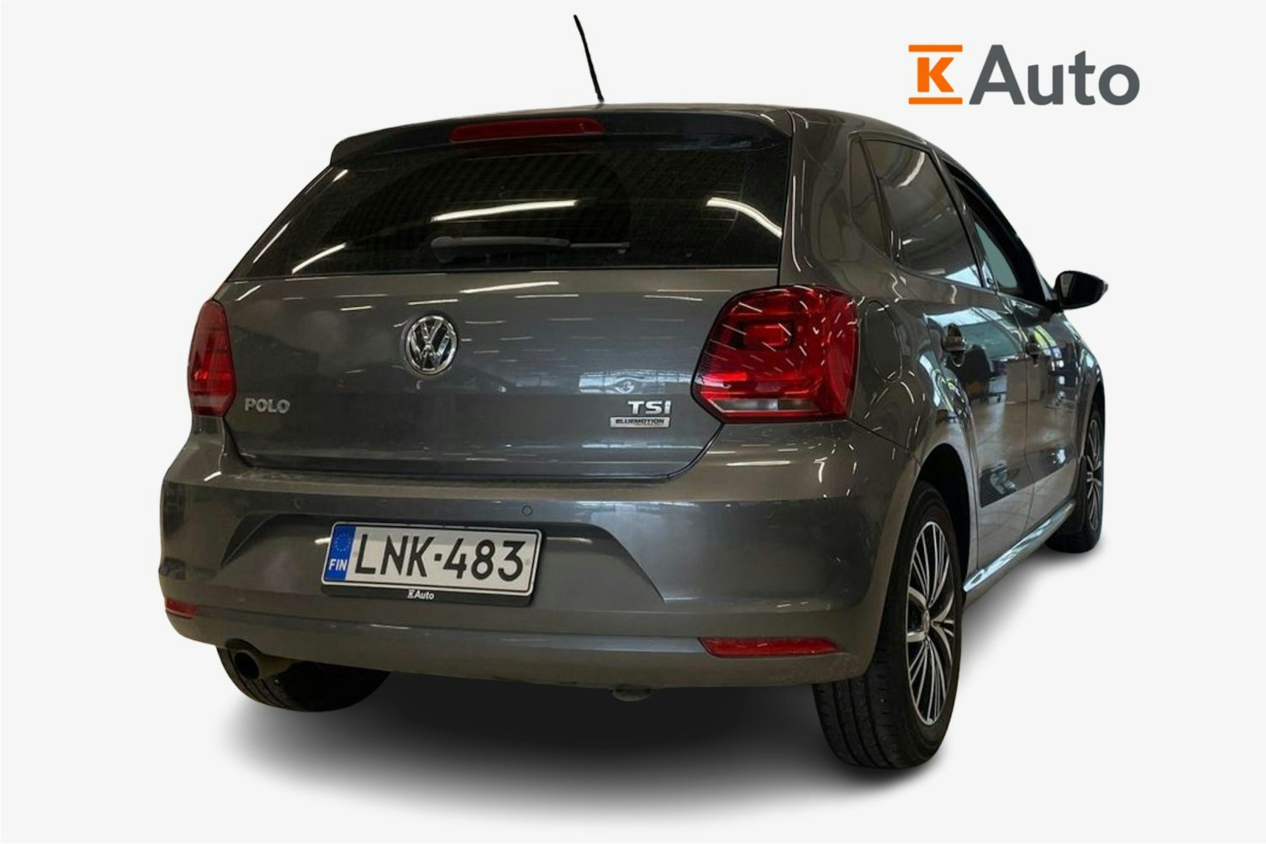 Harmaa Volkswagen POLO 2016 kuva 2.