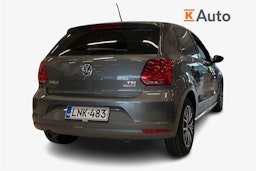 Harmaa Volkswagen POLO 2016 kuva 2.
