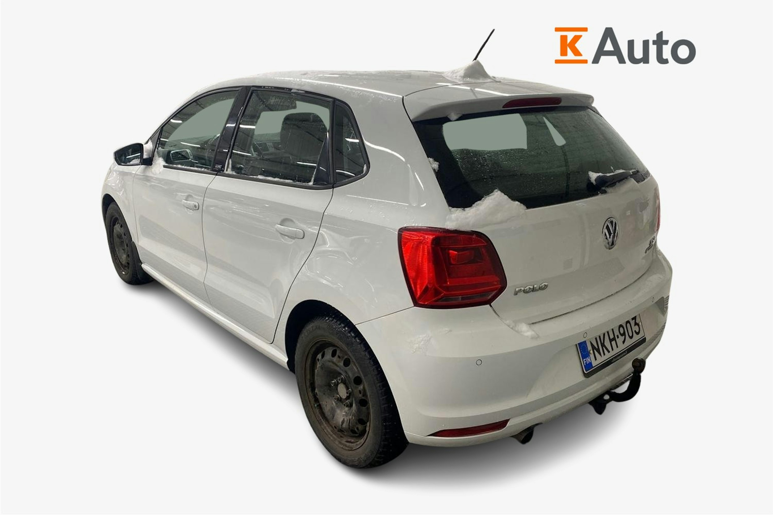 Valkoinen Volkswagen POLO 2016 kuva 2.