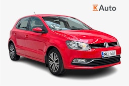 Punainen Volkswagen POLO 2016 kuva 1.