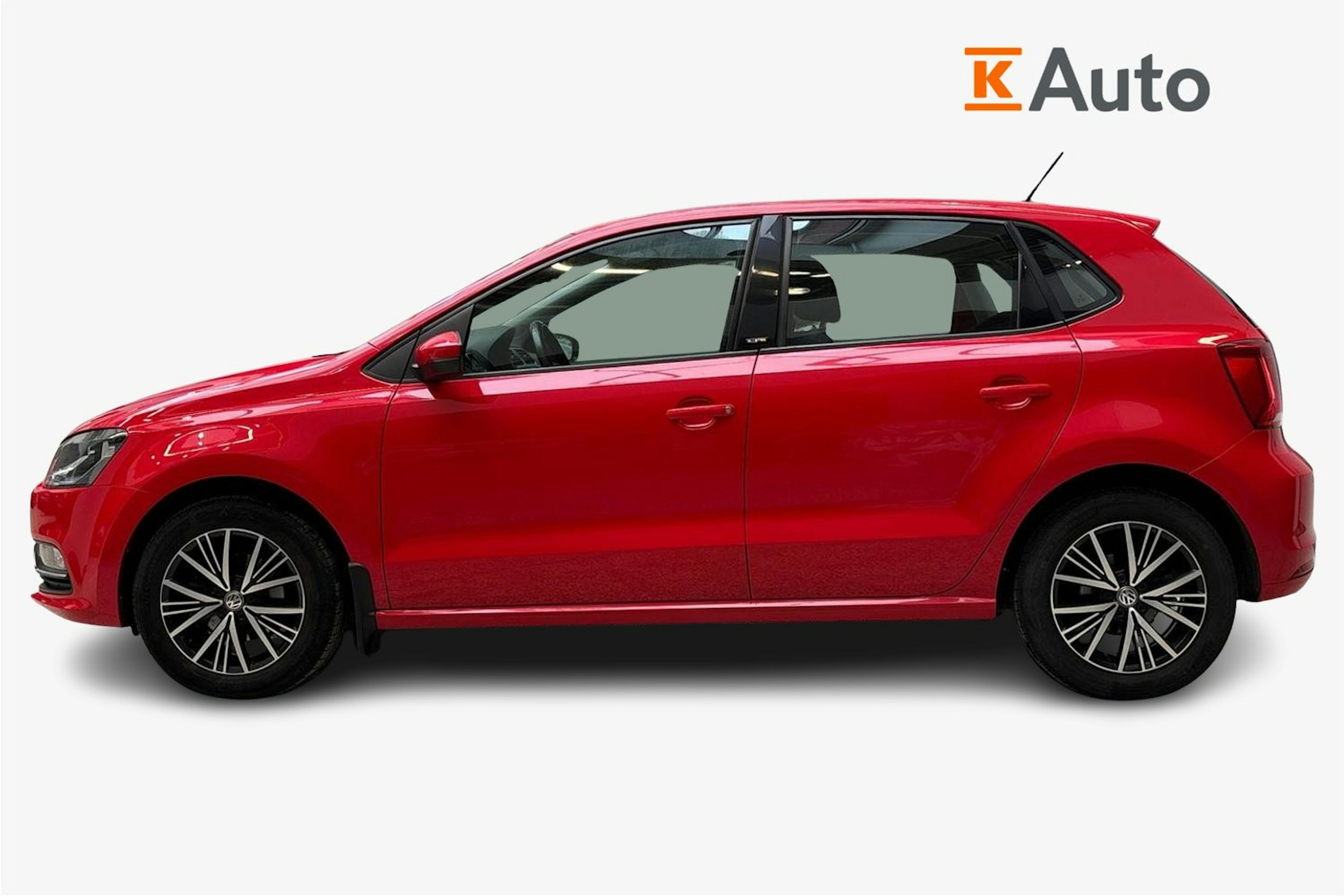 Punainen Volkswagen POLO 2016 kuva 6.