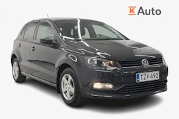 met. harmaa Volkswagen Polo 2016 kuva 1.