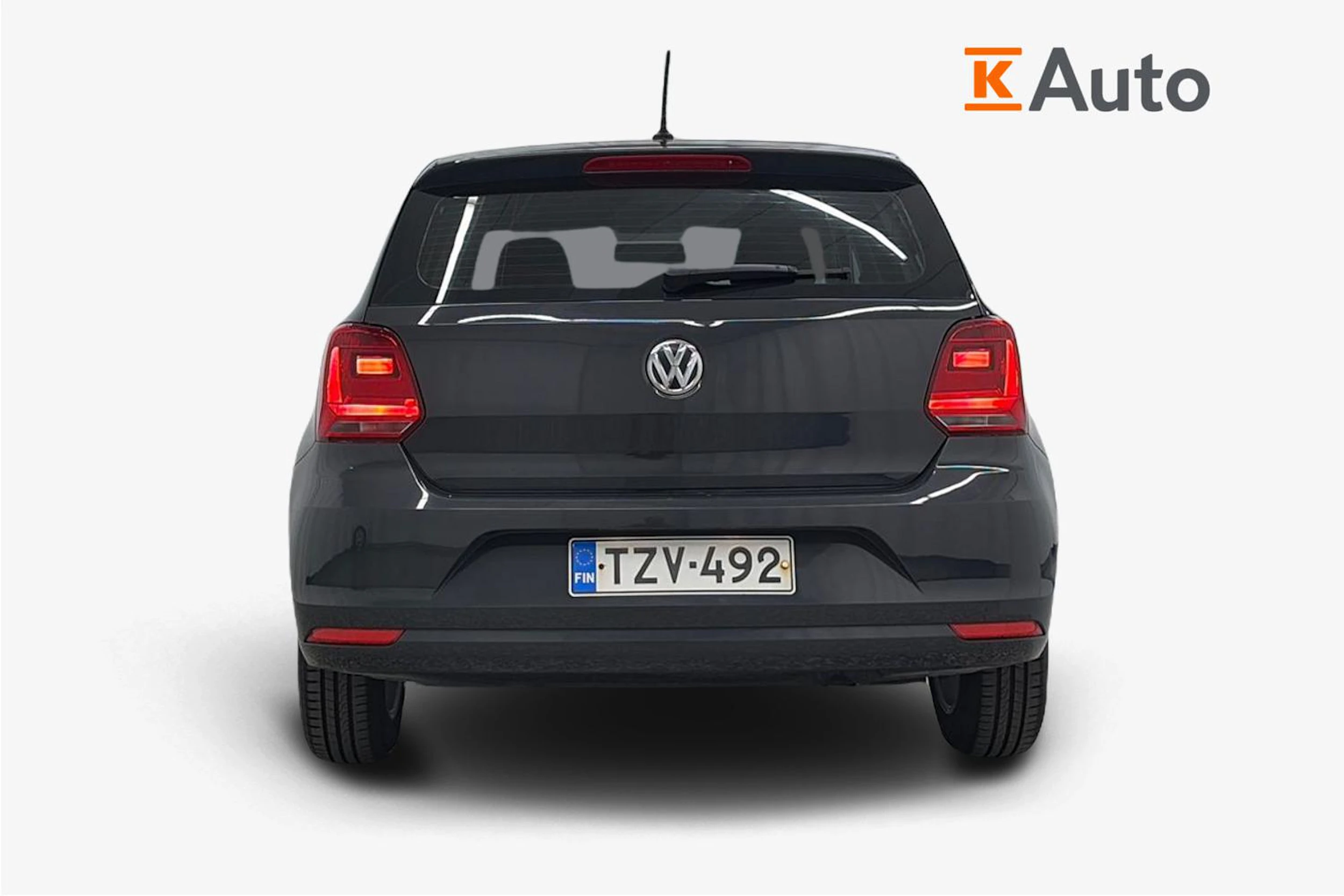 met. harmaa Volkswagen Polo 2016 kuva 3.