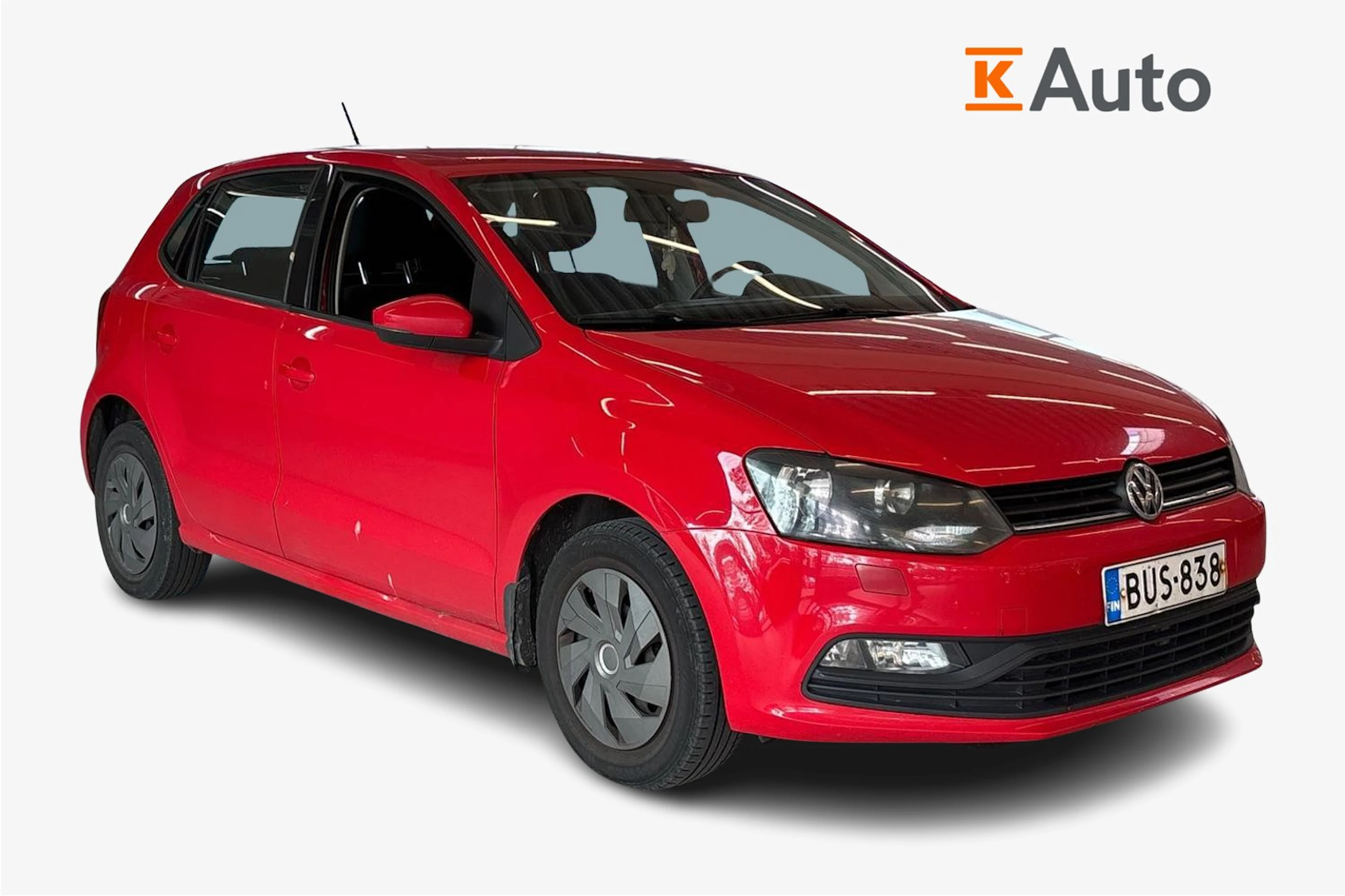 Punainen Volkswagen POLO 2017 kuva 1.
