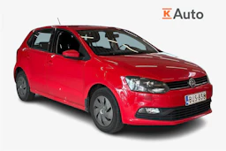 Punainen Volkswagen POLO 2017 kuva 1.