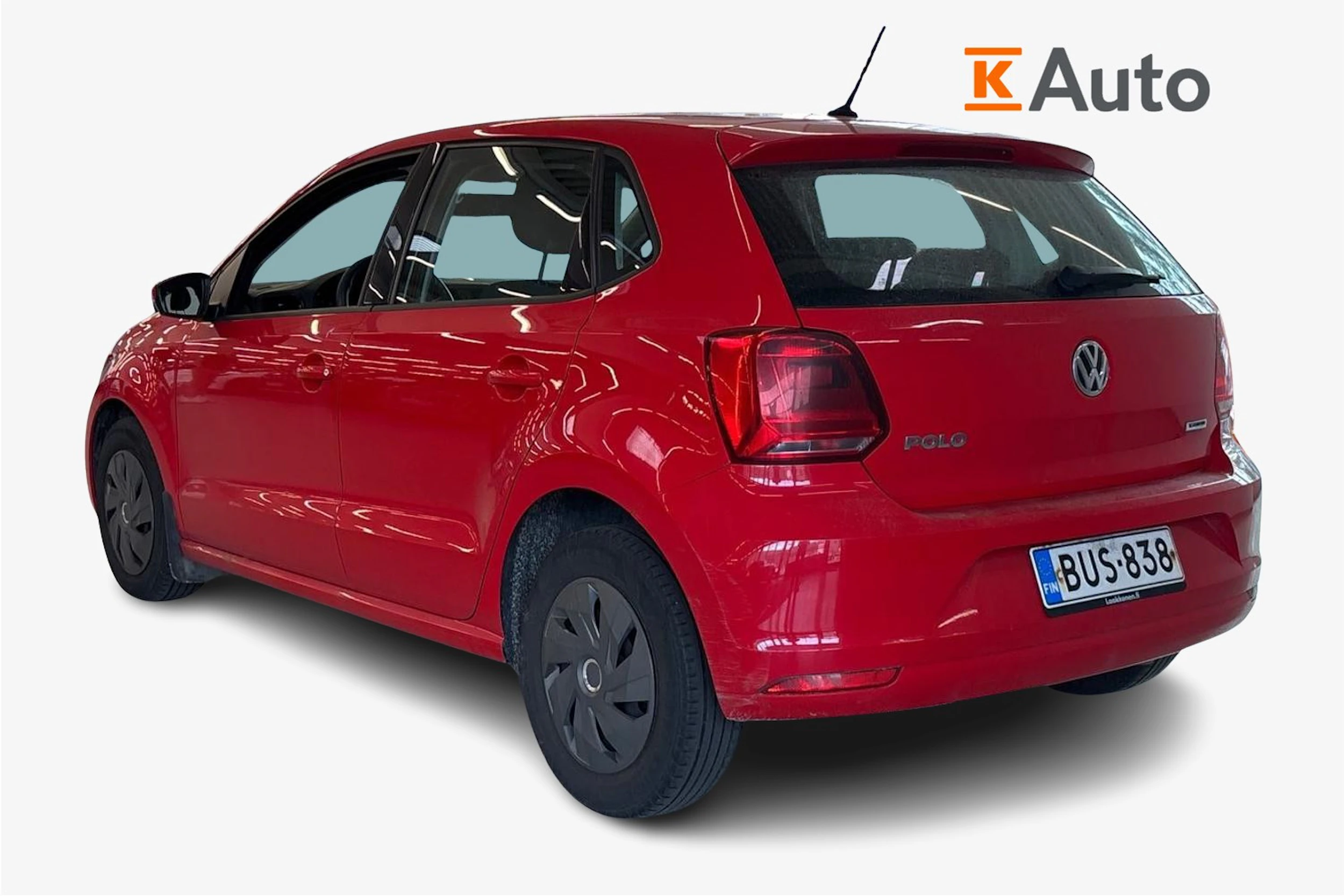 Punainen Volkswagen POLO 2017 kuva 2.