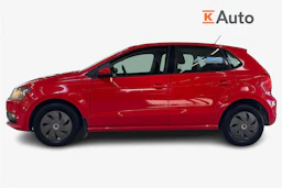 Punainen Volkswagen POLO 2017 kuva 5.