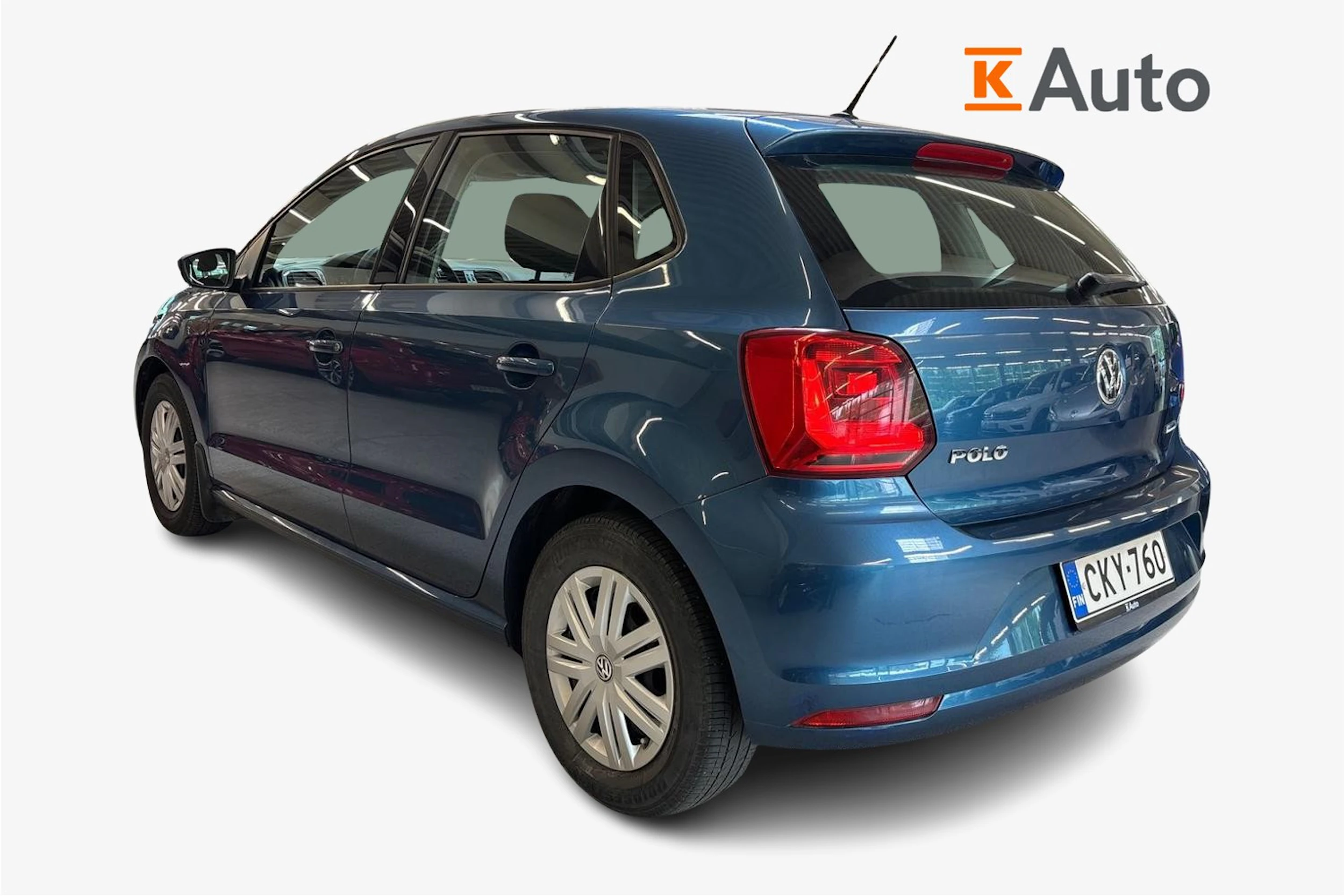 sininen Volkswagen Polo 2017 kuva 2.