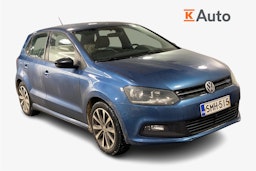 sininen Volkswagen Polo 2017 kuva 1.