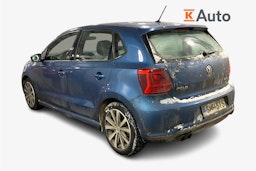 sininen Volkswagen Polo 2017 kuva 2.