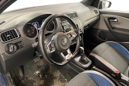 sininen Volkswagen Polo 2017 kuva 3.