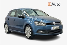 sininen Volkswagen Polo 2017 kuva 1.