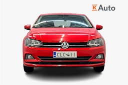 punainen Volkswagen Polo 2018 kuva 2.