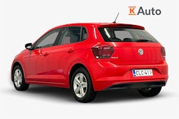 punainen Volkswagen Polo 2018 kuva 3.