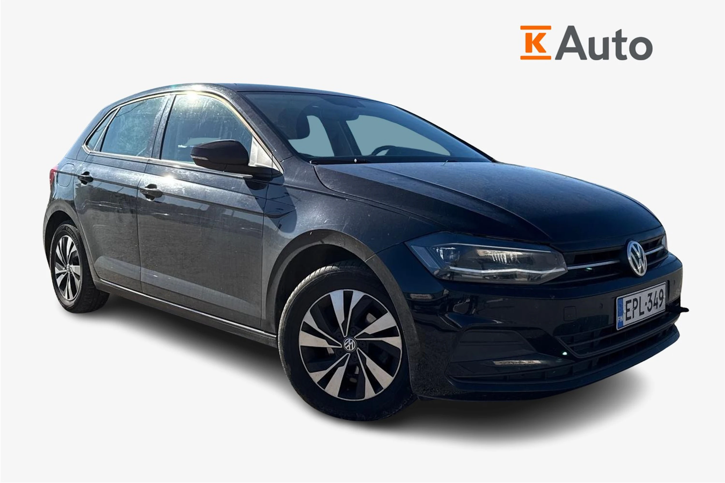 musta Volkswagen Polo 2018 kuva 1.