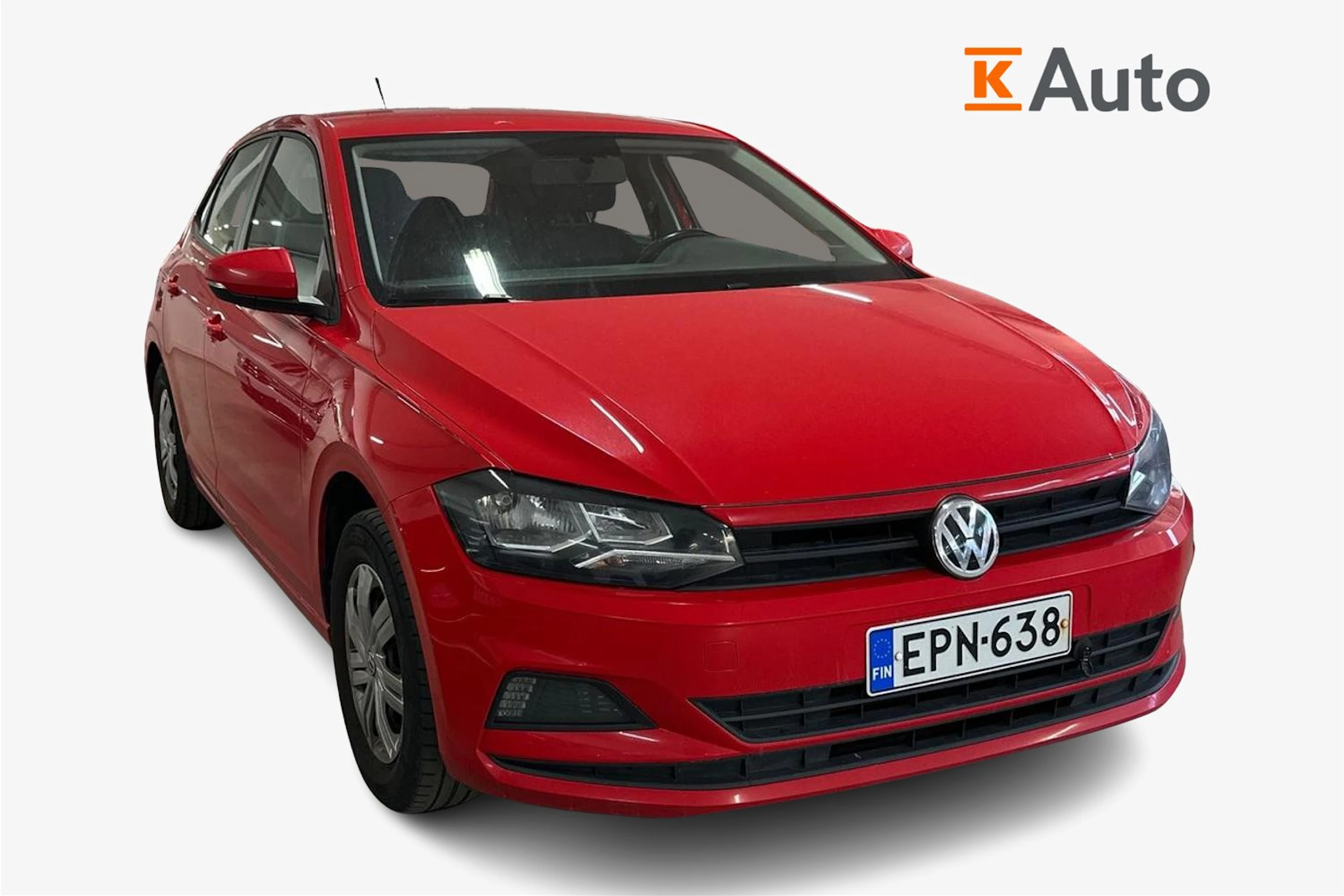 Punainen Volkswagen POLO 2018 kuva 1.
