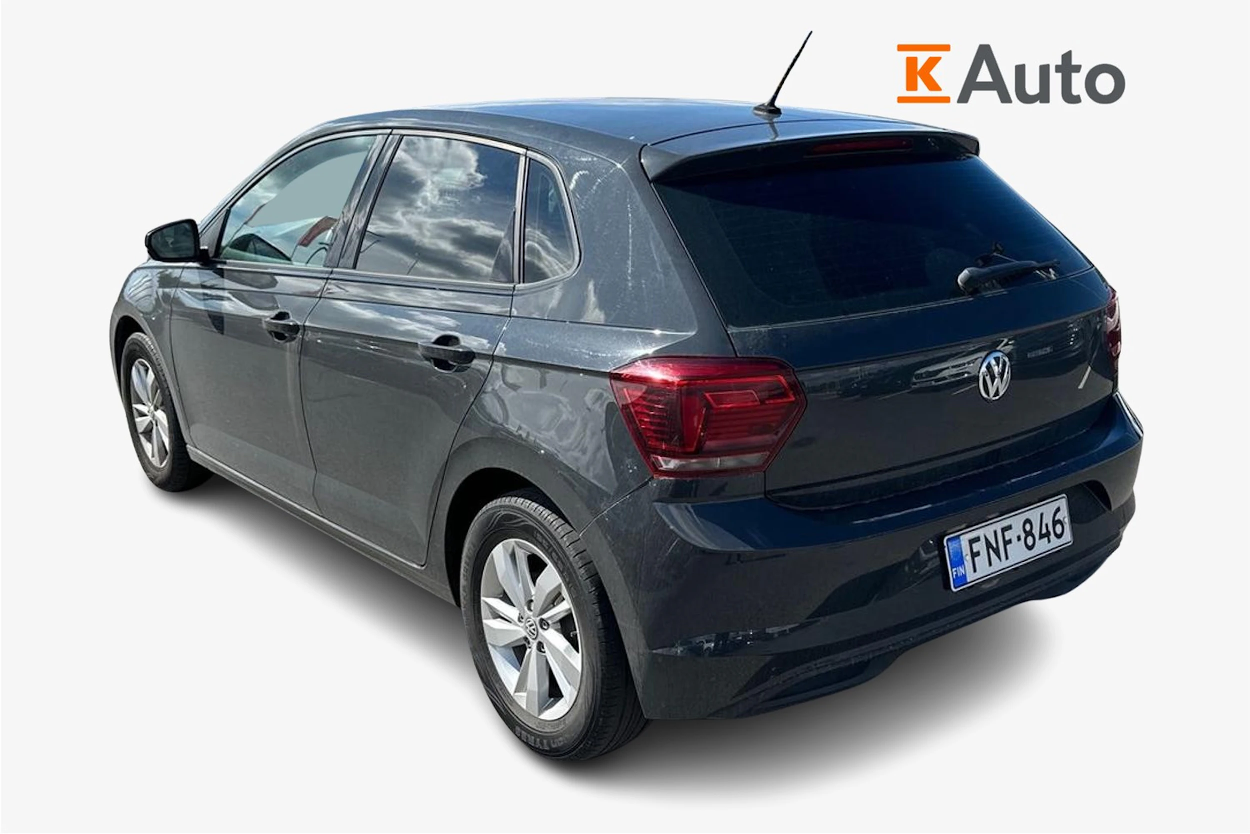 harmaa Volkswagen Polo 2018 kuva 2.