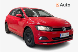 punainen Volkswagen Polo 2018 kuva 1.