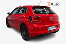 punainen Volkswagen Polo 2018 kuva 2.
