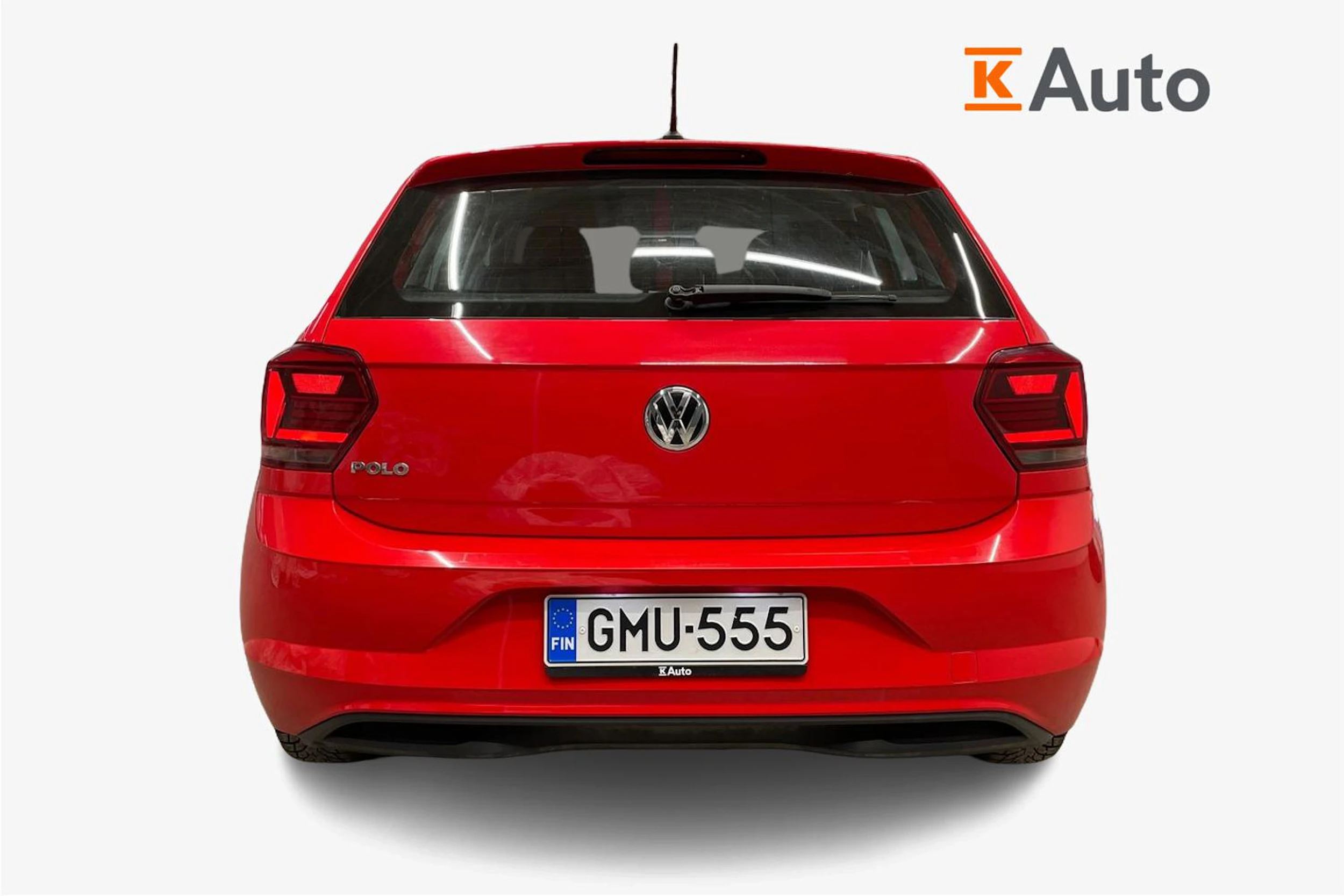 punainen Volkswagen Polo 2018 kuva 3.