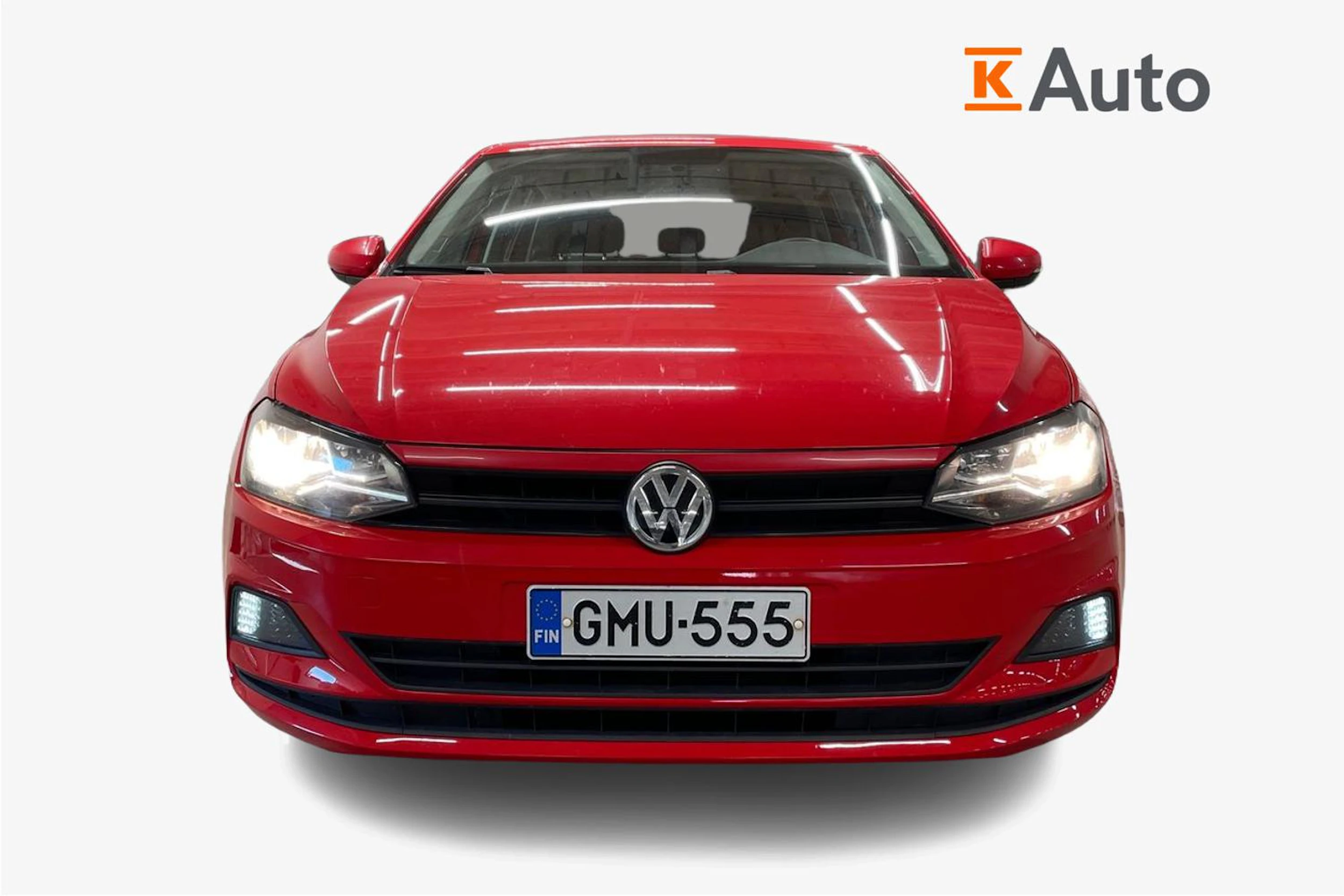 punainen Volkswagen Polo 2018 kuva 4.