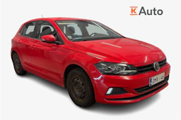 punainen Volkswagen Polo 2018 kuva 1.
