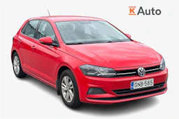 punainen Volkswagen Polo 2018 kuva 1.