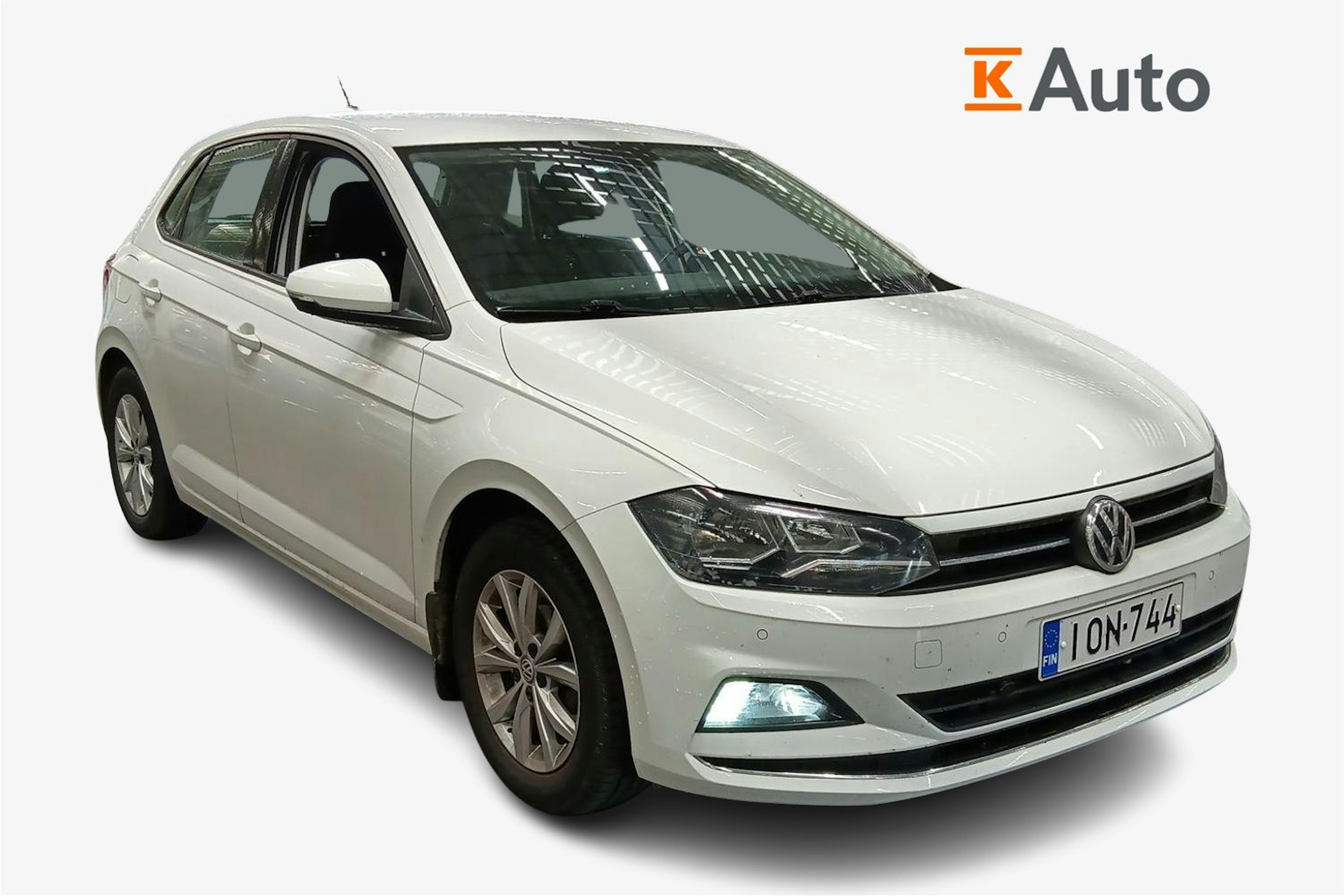 valkoinen Volkswagen Polo 2018 kuva 1.