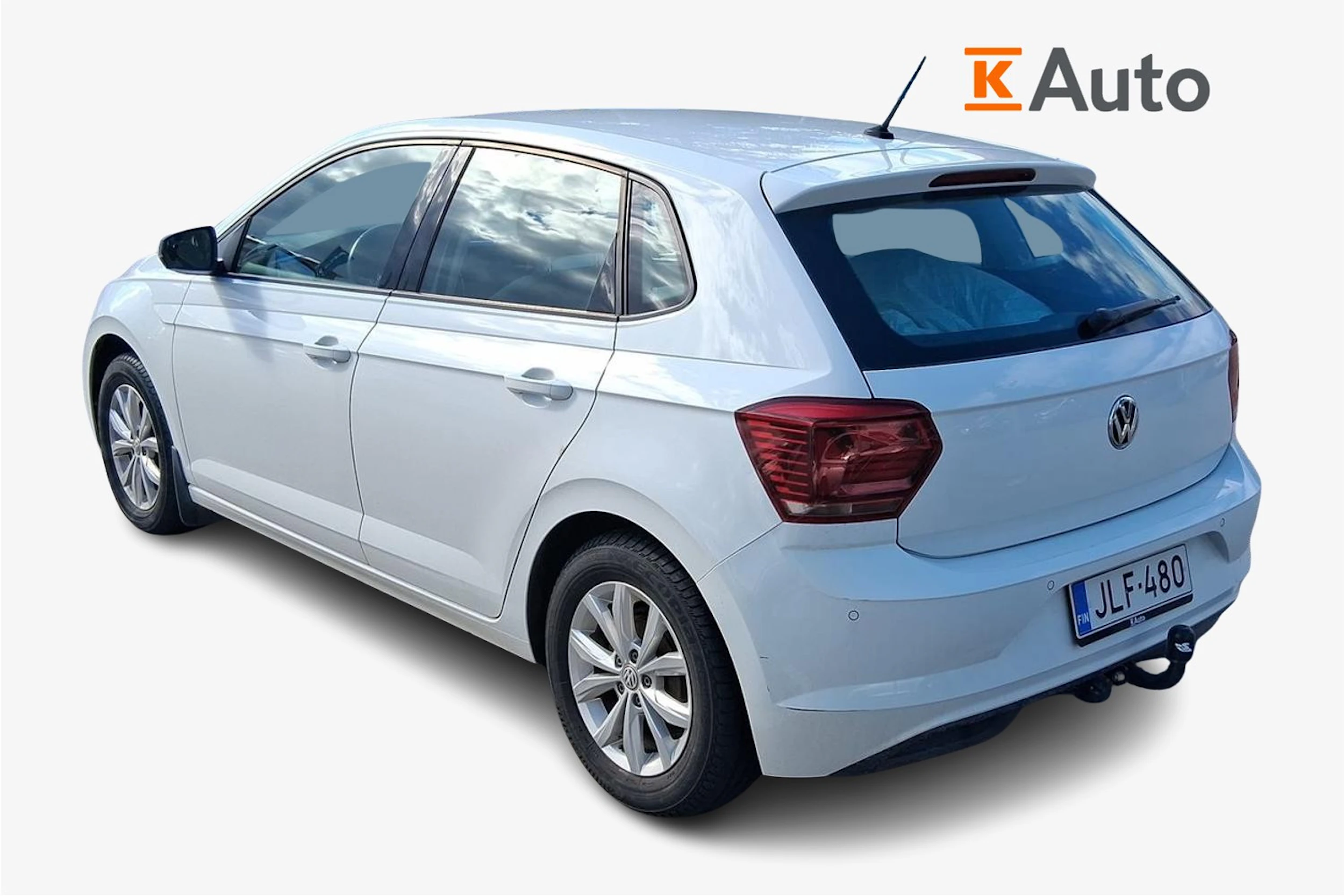 Valkoinen Volkswagen POLO 2018 kuva 2.