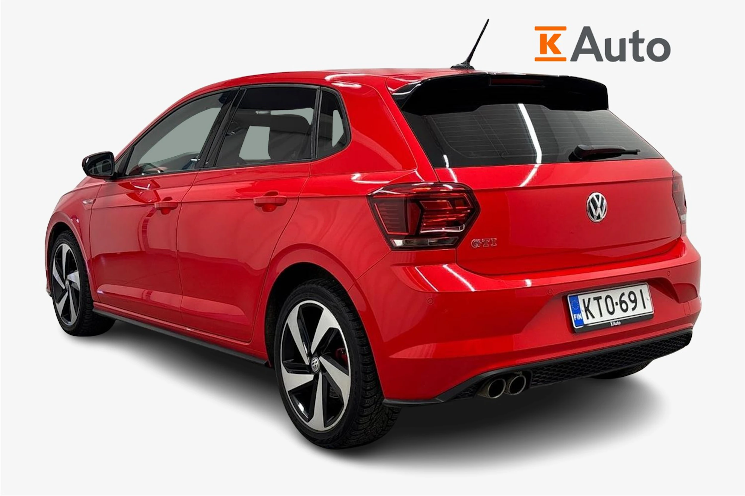 punainen Volkswagen Polo 2019 kuva 2.