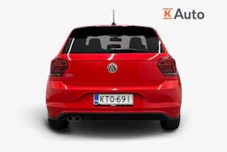 punainen Volkswagen Polo 2019 kuva 3.